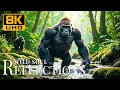 Download Lagu Wild Soul Reflections 8K UHD 🦧 Deep Jungle Calm with Gentle Sounds