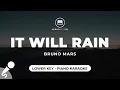 Download Lagu It Will Rain - Bruno Mars (Lower Key - Piano Karaoke)