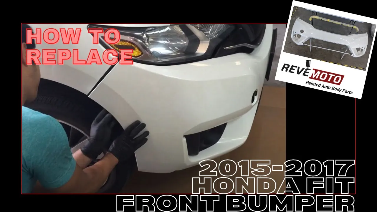 2015-2017 Honda Fit : Front Bumper Painted