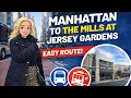 Port Authority Bus to Jersey Gardens Full Walkthrough Shopping Tips