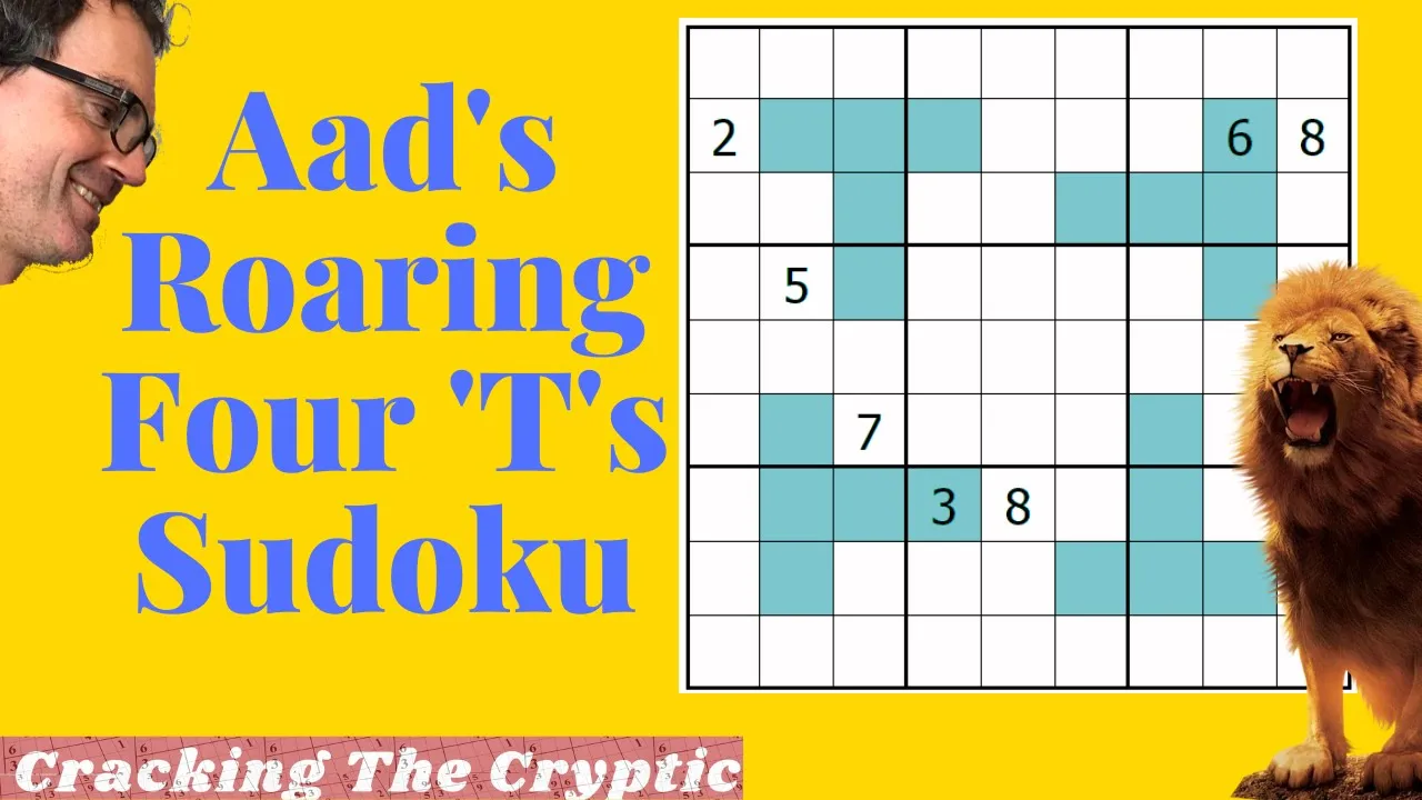 Aad's Roaring Four 'T's Sudoku