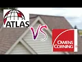 Atlas Pinnacle Shingles vs Owens Corning Duration