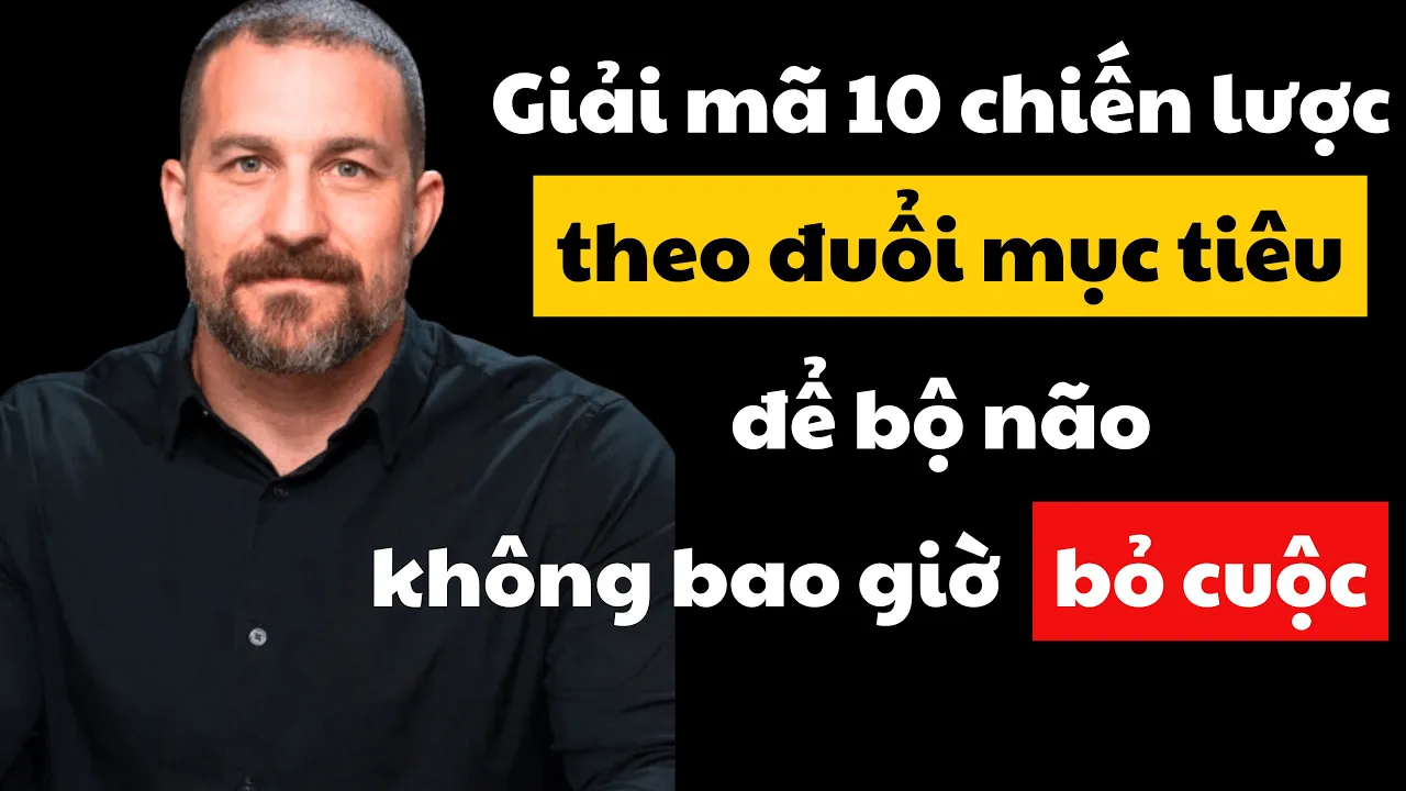 Outline Video Giáo Sư Stanford: 10 Chiến Lược Theo Đuổi Mục Tiêu Giúp Bộ Não Không Bao Giờ Bỏ Cuộc - Dr. Huberman