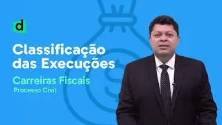 CLASSIFICAÇÕES DAS EXECUÇÕES | PROCESSO CIVIL | CARREIRAS FISCAIS