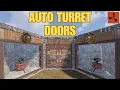 Rust Auto Turret Defense - HBHF Sensor Auto Door Setup