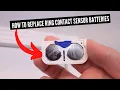 How To Replace Ring Alarm Contact Sensor Batteries 2nd Generation
