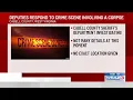 Deputies respond to crime scene involving a corpse
