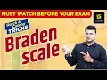 Braden Scale Quick Trick Easy Way To Learn Braden Scale By Siddharth Sir