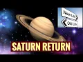SATURN RETURN BIG life changes at age 30 60 and 90