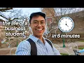 A DAY IN MY LIFE AS A BUSINESS MAJOR IN 6 MINUTES - Indiana University