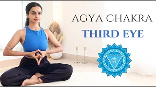 Third Eye Chakra | Agya Chakra Activation & Healing | 6th Chakra