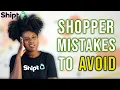 10 Common Shipt Shopper MISTAKES TO AVOID Beginner Shipt Shopper Problems Shipt Tips Tricks