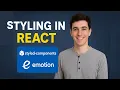 Styling in React Styled-Components Emotion Explained Beginner Friendly