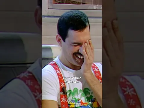 A rather explosive interview 💥 #FreddieMercury