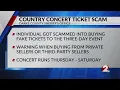 Darke County Sheriff s Office issues warning of Country Concert ticket scam
