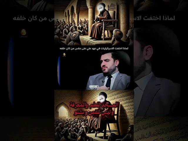 ⁣لماذا اختفت الاسرائيليات في عهد علي بعكس من جاء خلفه؟! | الشيخ احمد سلمان #ايزدشناس #اكسبلور #النجف