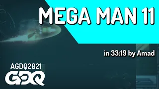 Mega Man 11 By Amad In 33 19 Awesome Games Done Quick 2021 Online 