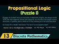 Propositional Logic Puzzle 1