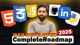 Web Development Full Course 2025 Complete Roadmap to Become a Full Stack Developer FREE