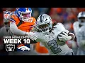 Las Vegas Raiders vs Denver Broncos Game Highlights 2025 NFL Season Week 10