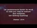 Consider It Pure Joy James 1 2-4 NIV - a Bible Memory Verse song