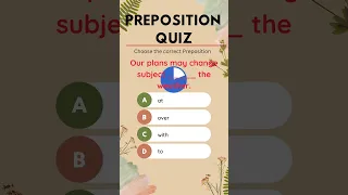 Test Your Preposition Skills with This Challenging English Quiz