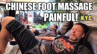 TWO MASTERS THE MOST PAINFUL CHINESE FOOT MASSAGE Seriously Help w ActionKid in NYC