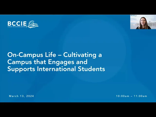 <p>Providing an on-campus life that is welcoming and engaging is key to both attracting prospective students and retaining existing students. This webinar highlights best-practices and resources for enhancing on-campus life. These include: navigating academic advising, fostering community engagement, and support for diverse student identities.</p>
