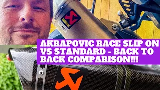 Download Akrapovic Race Slip On vs Standard OEM | 2020 APRILIA RSV4 1100 FACTORY | Sound Comparison!!! MP3