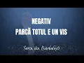 NEGATIV - PARCA TOTUL E UN VIS (Sorin din Bărbulești playback original)