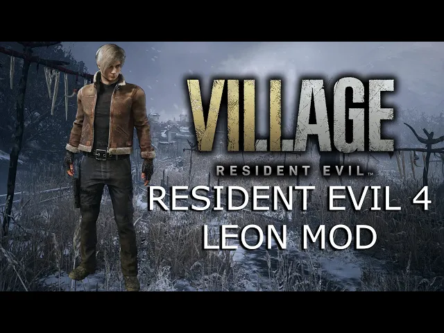 #ResidentEvilVillage - RE4 Leon (DBD costume) mod