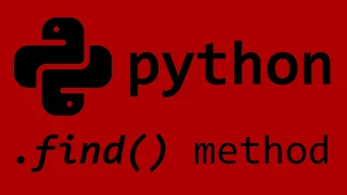 Python find string method