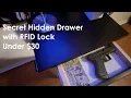 Ikea nightstand secret drawer DIY - Concealed Safe