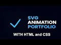 SVG Animation for Portfolios Draw Hover Effects with CSS Part 4
