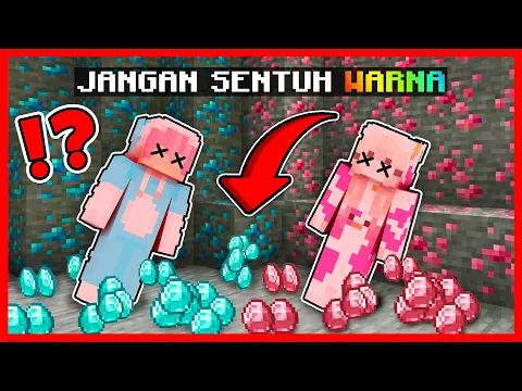 Video Thumbnail: MINECRAFT TAPI ATUN & MOMON TIDAK BISA MENYENTUH WARNA SESUAI BAJU !! Feat @sapipurba Minecraft