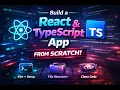 React TypeScript Playground Tutorial Part 1 - Project Setup UI Foundation