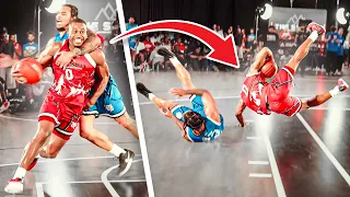 Former NBA Player Gets COMPLETELY TACKLED In One Of The BEST 1v1 Games You've Ever Seen...