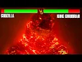 Download Lagu Godzilla Vs Ghidorah But Health Bar Is Enabled | Burning Godzilla Vs Ghidorah Final Battle Scene