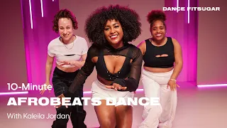 10 minute afrobeats dance workout