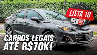 10 CARROS LEGAIS QUE SÃO BOAS COMPRAS ATÉ 70 MIL REAIS