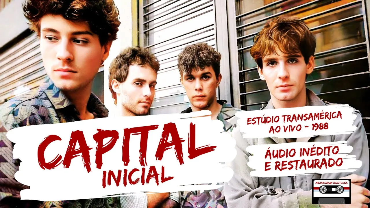 Capital Inicial | ao vivo | Estúdio Transamérica | 1988 | áudio inédito e restaurado