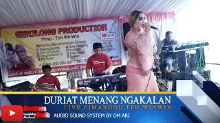 Download DURIAT MENANG NGAKALAN LIVE TEH WINWIN MP3