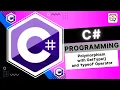 Polymorphism with GetType and typeof Operator C Programming C Tutorial Learn C