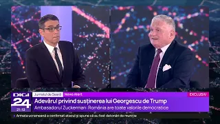 Ambasadorul Adrian Zuckerman: Sper că Trump va mai avea prieteni în Europa