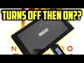 Nintendo Switch turns on then off after Nintendo logo