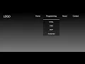 ASMR Programming Dropdown Navbar Deign With Html And Css No Talking With Music