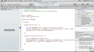 Chapter 5 Using The Foundation Framework Using The Xcode Debugger