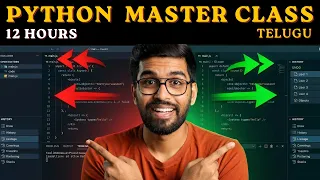 Complete Python Tutorial in Telugu Zero to Advanced 12 Hours