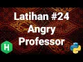 HackerRank 24 Ulasan Soal Angry Professor Algoritma Pemrograman tingkat kesulitan mudah