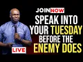 Lagu [Tuesday 18th November,2025] SPEAK INTO YOUR TUESDAY BEFORE THE ENEMY DOES - Apostle Joshua Selman